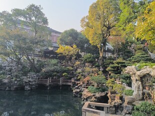 中式园林水景景观