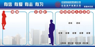 地产公司公告栏