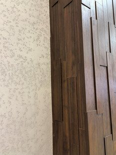 木质墙面纹理特写