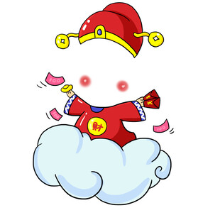 云端福娃撒金元宝