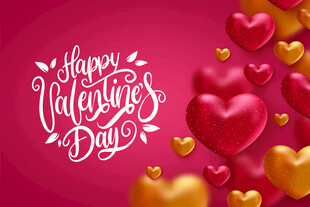 情人节爱心海报