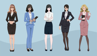 职场女性风采