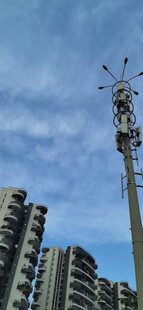 城市中的通信基站