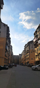 老旧小区建筑风景