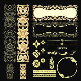 古典花纹