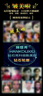 美容整形项目宣传海报
