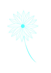 花 向日葵  蒲公英