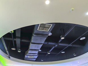 现代风格圆形天花板设计