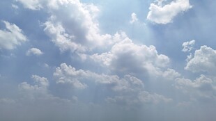 蓝天白云晴空美景