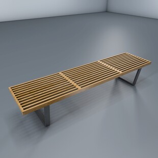 公园长椅c4d