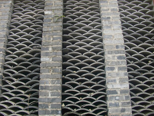 青砖灰瓦纹理图案 