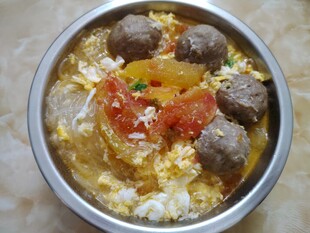 肉丸蛋花汤