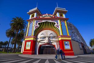 墨尔本lunaPark游乐园
