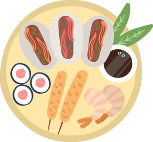日式美食拼盘