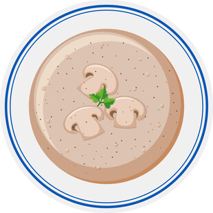 奶油蘑菇汤