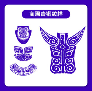 商周青铜纹样图案展示