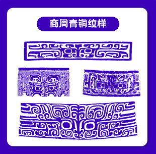 商周青铜纹样图案集合