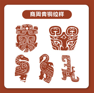商周青铜纹样图案集
