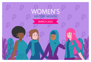 女性团结庆祝妇女节