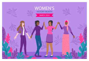 女性携手同行展现团结力量