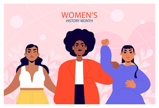 三位自信女性的风采