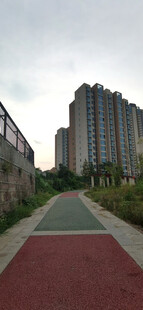 城市中的休闲步道景观