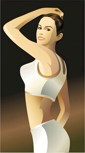 性感健身女性风采