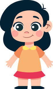 可爱卡通女孩形象