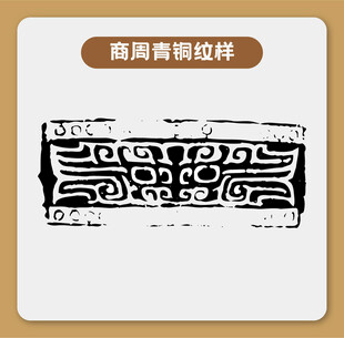 商周青铜纹样图案