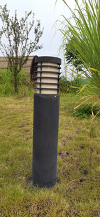 户外黑色景观灯柱