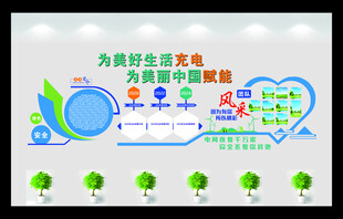 文化墙造型墙电网文化墙