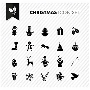 圣诞图标集合
