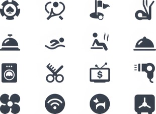 多样服务图标集合