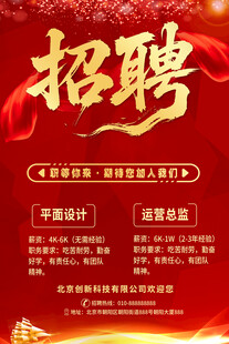 招聘海报