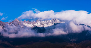 神秘的玉龙雪山