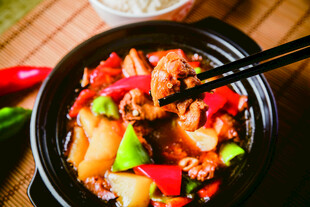 美味红烧鸡块