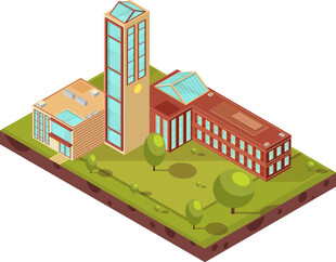 城市建筑群景观