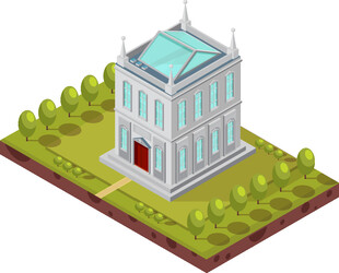 古典风格建筑模型