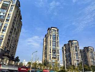 城市高层住宅区景观