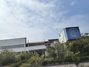 工厂外景与周边绿植景观