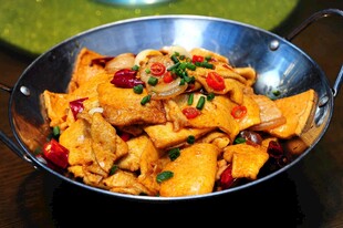 美味干锅豆腐