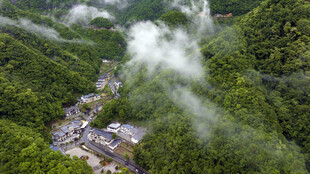 航拍景区