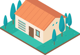 简约风格的郊外小屋