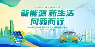 新能源新生活宣传海报