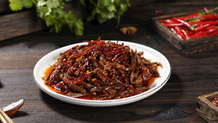 香辣牛肉丝 