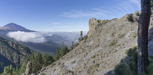 山间云海环绕的壮丽景致