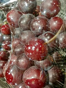 晶莹剔透的新鲜樱桃