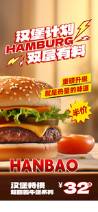 汉堡海报
