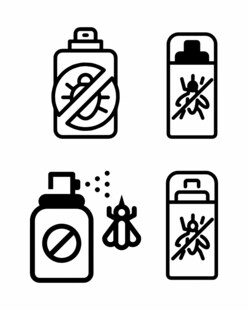 灭蚊杀虫水喷剂图标