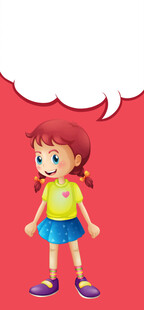 扎辫女孩的奇思妙想